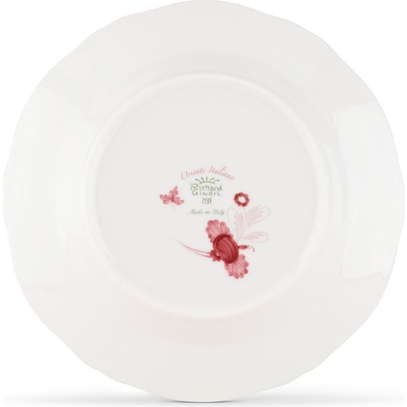 Large Picture of Ginori Oriente Italiano Dessert Plate - Porpora Pink-Purple