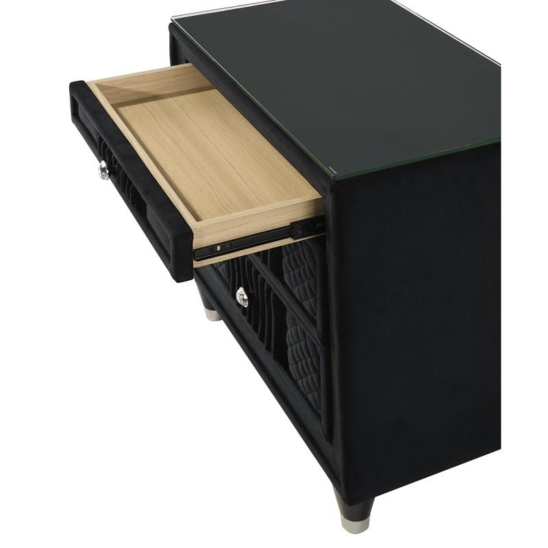 Large Picture of Crown Mark Armany B2300-2 Nightstand