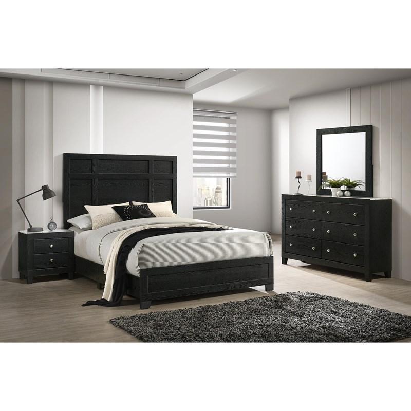 Large Picture of Crown Mark Cadence B4511-Q-BED Queen Bed In One Box