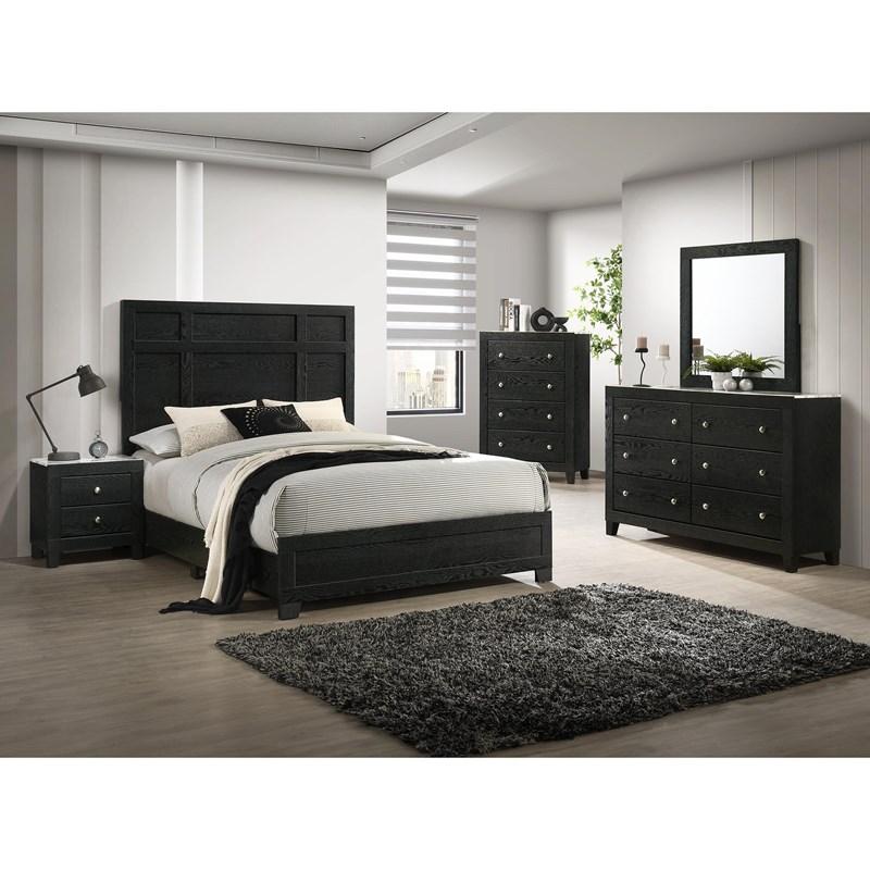 Large Picture of Crown Mark Cadence B4511-Q-BED Queen Bed In One Box
