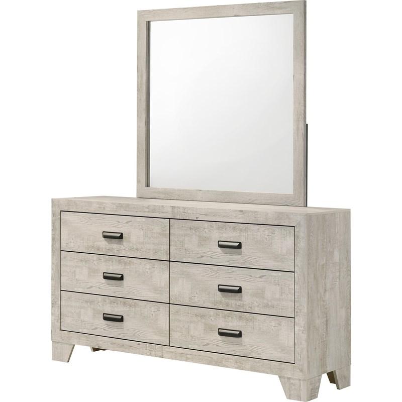 Large Picture of Crown Mark Millie B9220-11 Dresser Mirror