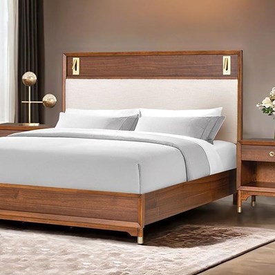 Furniture of America Hepburne FM74000WN-Q-BED Queen Bed