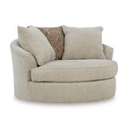 Benchcraft Steelwater Retreat 6670421 Oversized Swivel Accent Chair