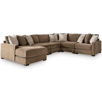Benchcraft Camellia-Court 68207S14 6 pc Sectional with Chaise