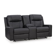 Benchcraft Mackmenville 7471394 Double Reclining Loveseat with Console (Loveseats - Reclining)