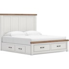 Signature Design by Ashley Savonport B4615B11 King Panel Storage Bed