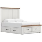 Signature Design by Ashley Savonport B4615B16 Queen Panel Storage Bed