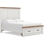 Signature Design by Ashley Savonport B4615B7 Queen Panel Storage Bed