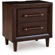 Benchcraft Dantenton B611-92 Two Drawer Night Stand (Nightstands - 2 Drawers)