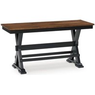 Signature Design by Ashley Wildenauer D634-09 Large Counter Dining Room Bench (Dining Seating - Benches)
