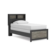 Signature Design by Ashley Broachmyn PCB1118B12 Twin Bookcase Bed (Beds - Twin)
