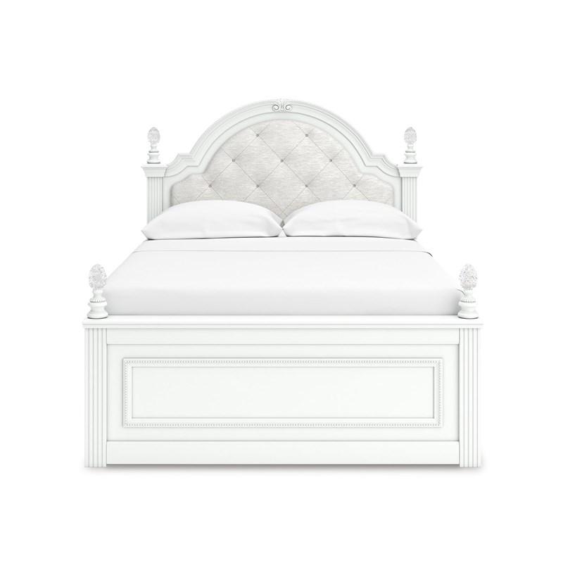 Large Picture of Signature Design by Ashley Kozlani PCB1819B10 Full Upholstered Panel Storage Bed
