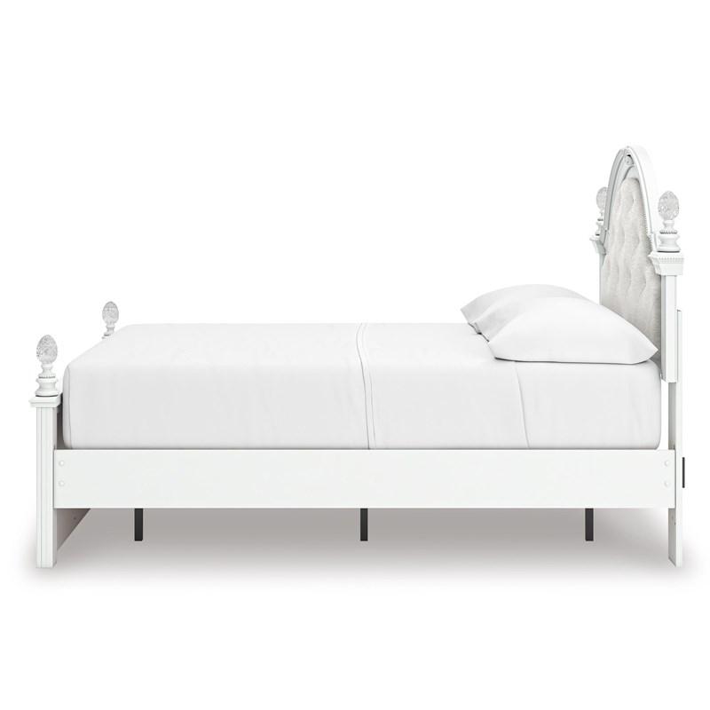 Large Picture of Signature Design by Ashley Kozlani PCB1819B10 Full Upholstered Panel Storage Bed