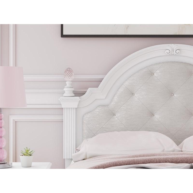 Large Picture of Signature Design by Ashley Kozlani PCB1819B10 Full Upholstered Panel Storage Bed
