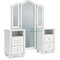 Signature Design by Ashley Kozlani PCB1819B16 Vanity with Mirror (Vanity Tables and Sets - Vanity Set)