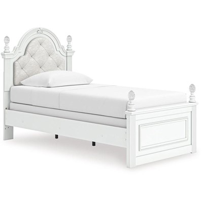 Signature Design by Ashley Kozlani PCB1819B5 Twin Upholstered Panel Bed