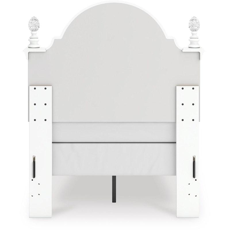 Large Picture of Signature Design by Ashley Kozlani PCB1819B5 Twin Upholstered Panel Bed