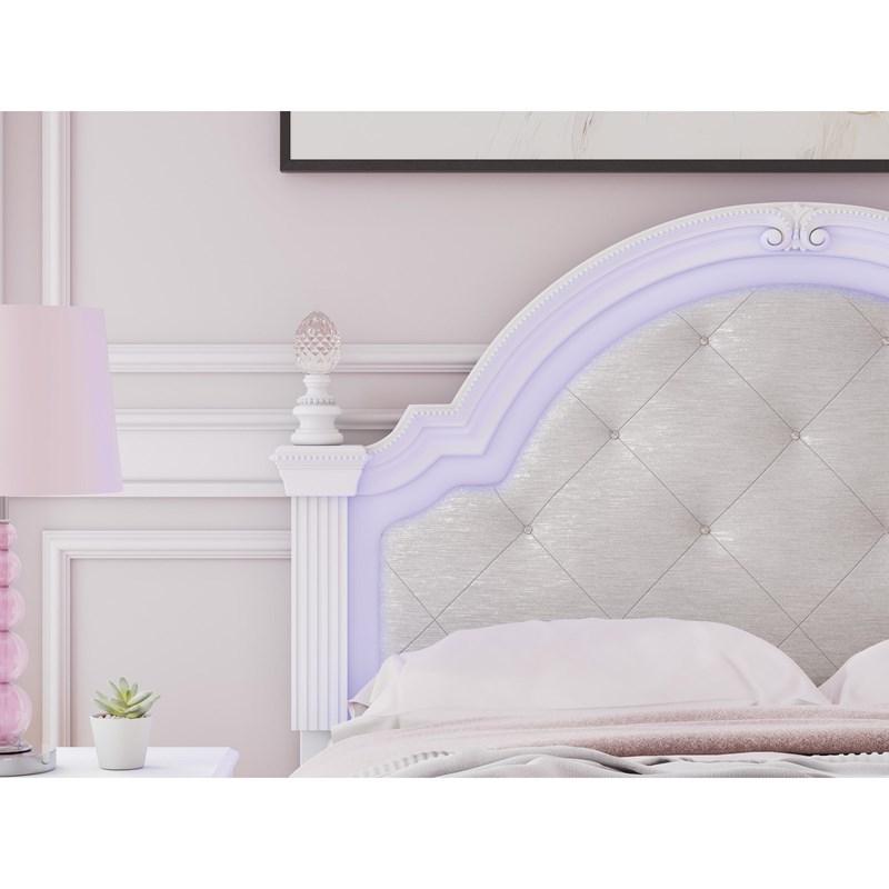 Large Picture of Signature Design by Ashley Kozlani PCB1819B6 Full Upholstered Panel Bed