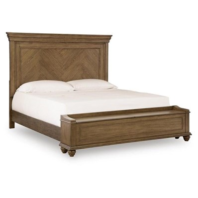 Signature Design by Ashley Karallin PCB782B8 King Panel Storage Bed