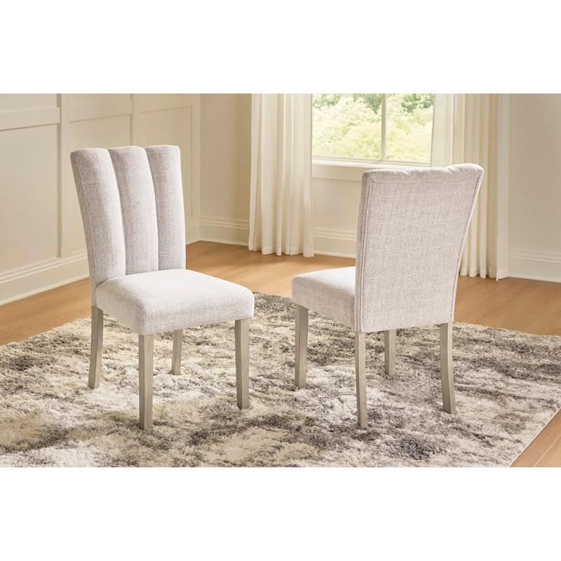 Large Picture of Signature Design by Ashley Larawyn PCD575-01 Dining Upholstered Side Chair