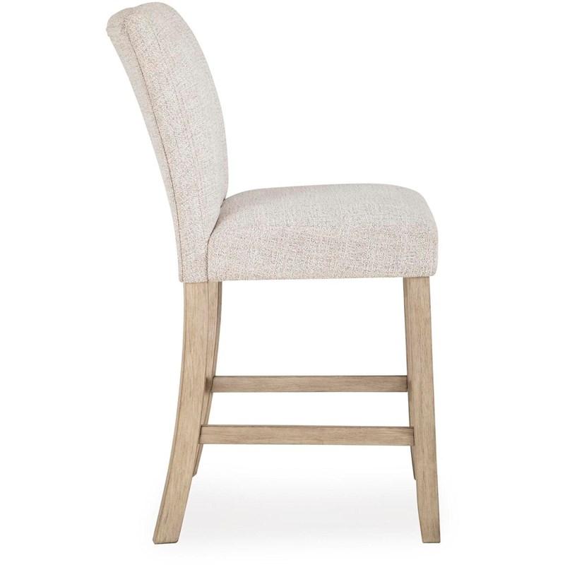 Large Picture of Signature Design by Ashley Larawyn PCD575-124 Upholstered Barstool