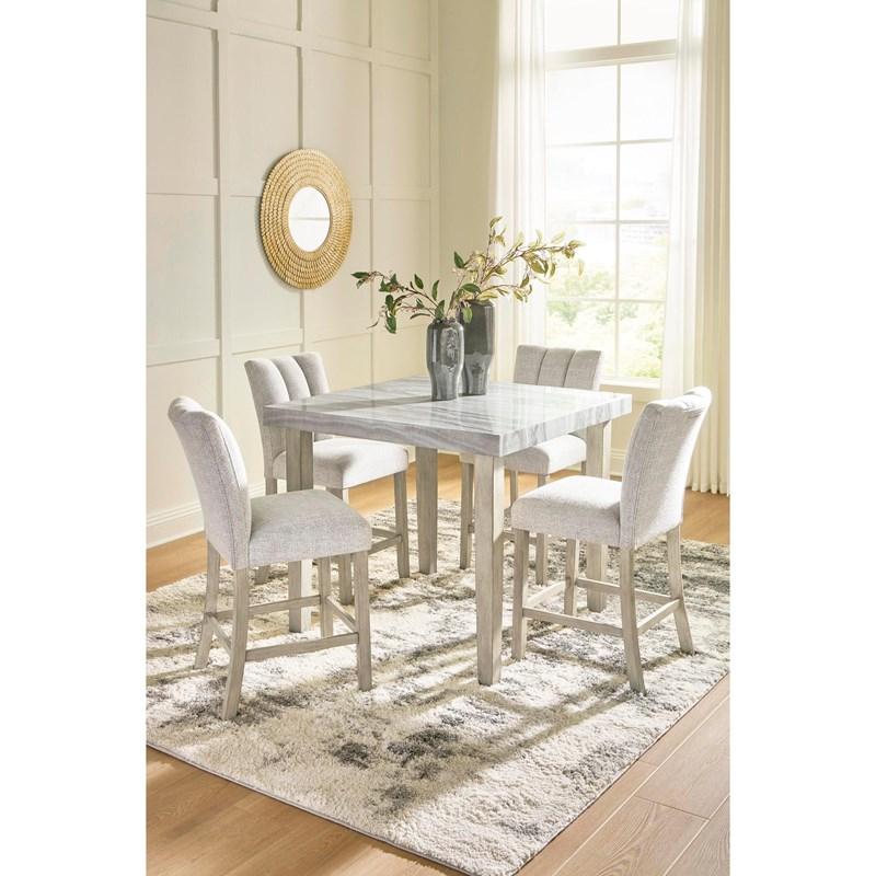 Large Picture of Signature Design by Ashley Larawyn PCD575-13 Square Dining Room Counter Table