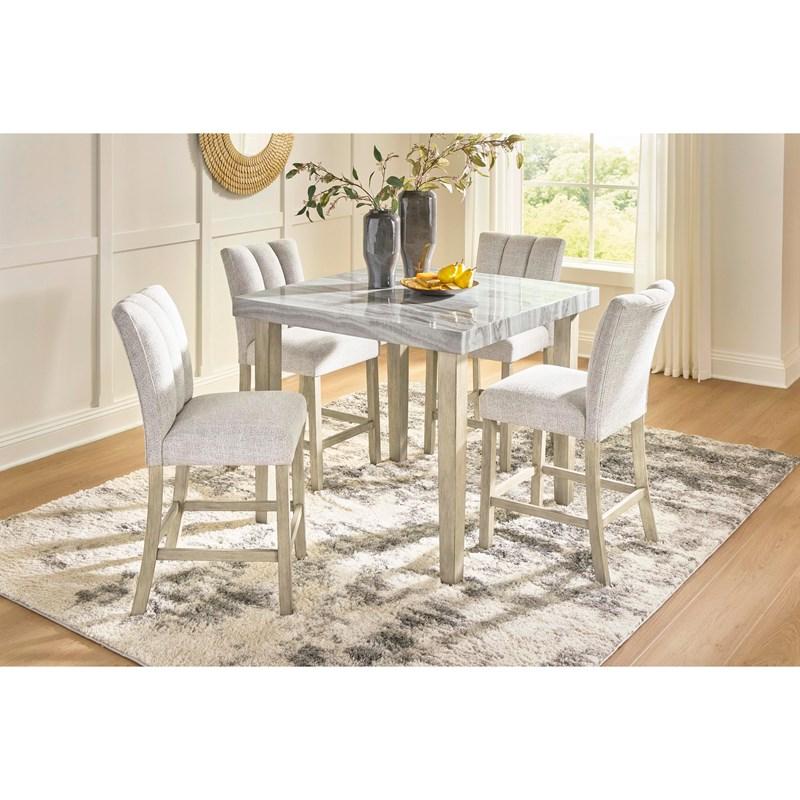 Large Picture of Signature Design by Ashley Larawyn PCD575-13 Square Dining Room Counter Table