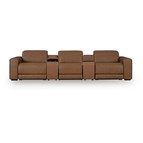 Signature Design by Ashley Magic Man PCU10700S10 5 pc Power Reclining Sectional with Console
