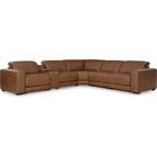 Signature Design by Ashley Magic Man PCU10700S14 6 pc Power Reclining Sectional with Console
