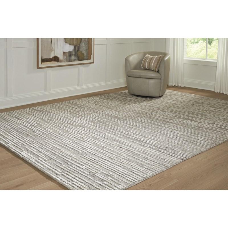 Large Picture of Signature Design by Ashley Eljory R408200 Extra Large Rug