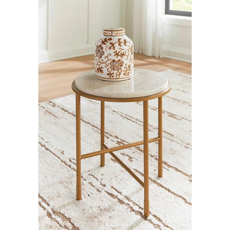 Large Picture of Signature Design by Ashley Alben T643-6 Round End Table