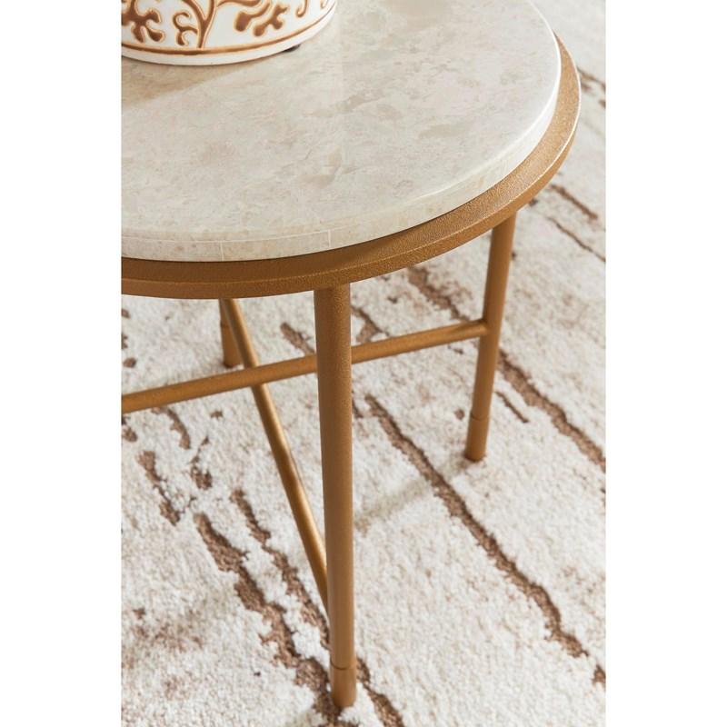 Large Picture of Signature Design by Ashley Alben T643-6 Round End Table