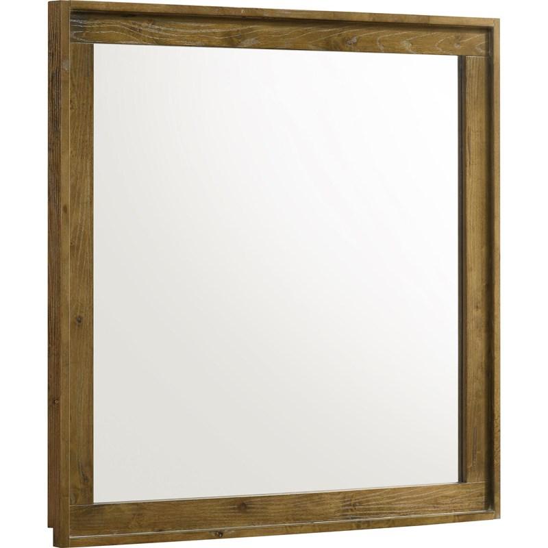 Coaster Furniture Henderson 222974 Dresser Mirror - Medium Oak