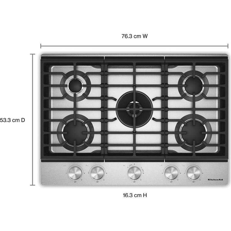 Large Picture of KitchenAid KCGK530SSS