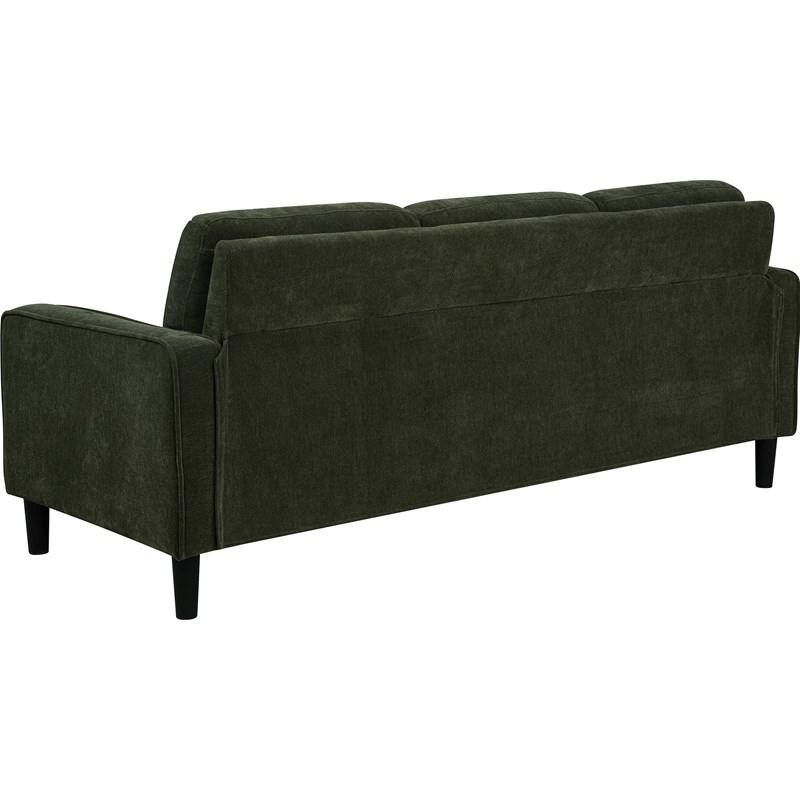 Large Picture of Coaster Furniture Ruth 511214 77-inch Fabric Upholstered Track Arm Sofa - Matcha Green