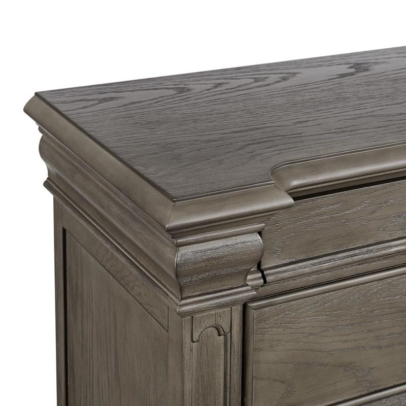 Large Picture of Elements International Kings Court B.10315.DCH 1 Door And 7-Drawer Chest