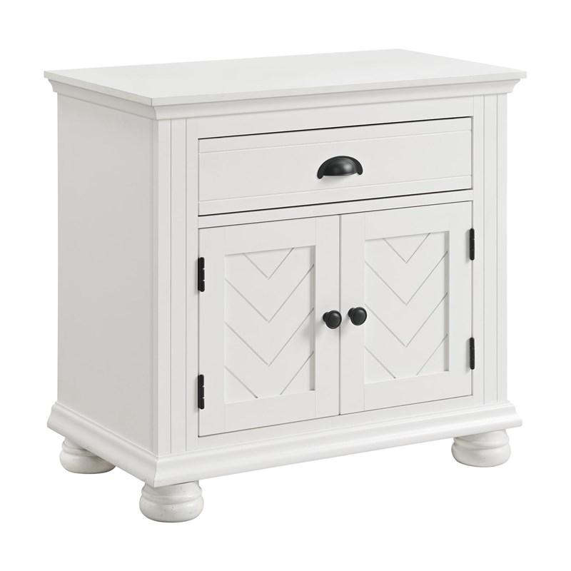 Elements International Kona B-9340-7-NS 1-Drawer Nightstand