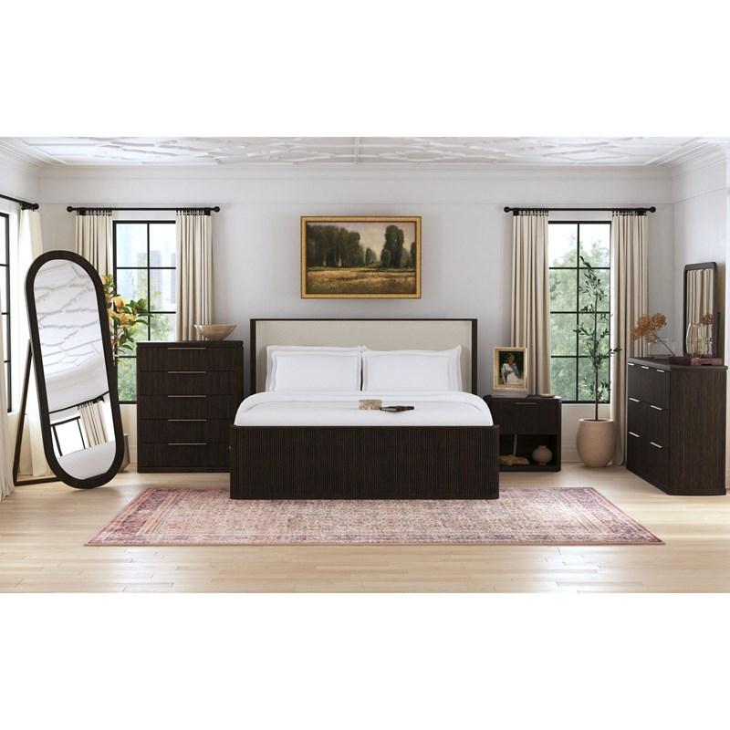 Large Picture of Elements International Sylvie B-16000-5-NS 1-Drawer Nightstand