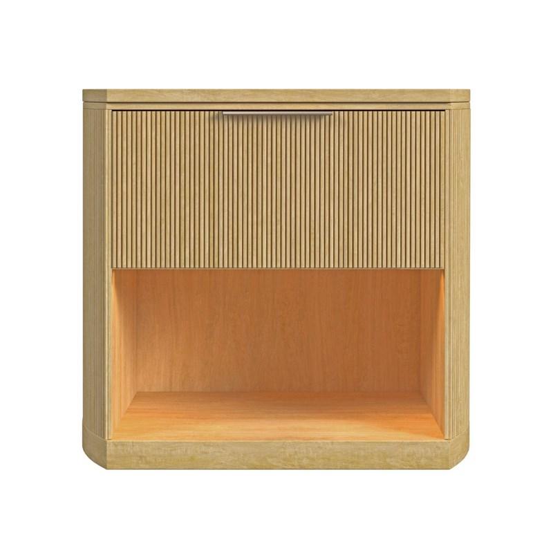 Large Picture of Elements International Sylvie B-16000-6-NS 1-Drawer Nightstand