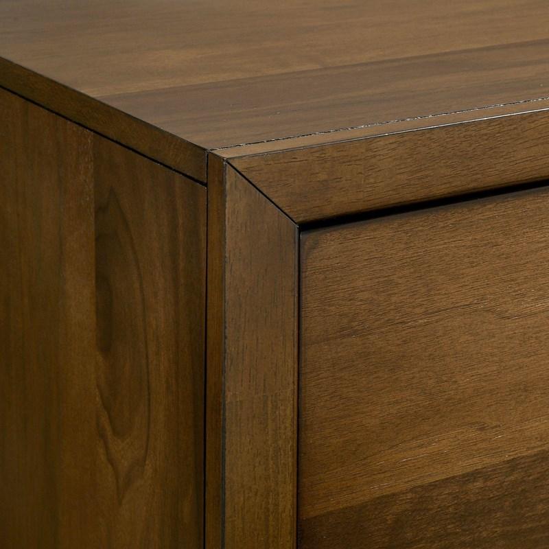 Large Picture of Elements International Malibu MC400NS 2-Drawer Nightstand