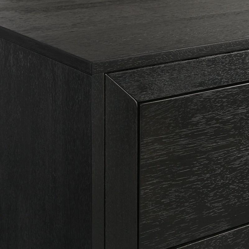 Large Picture of Elements International Allan B-3410-8-NS 2-Drawer Nightstand