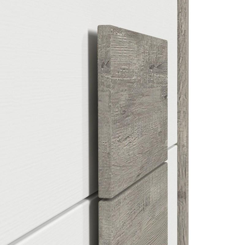 Large Picture of Elements International San Matteo B-16010-7-NS2 2-Drawer Nightstand