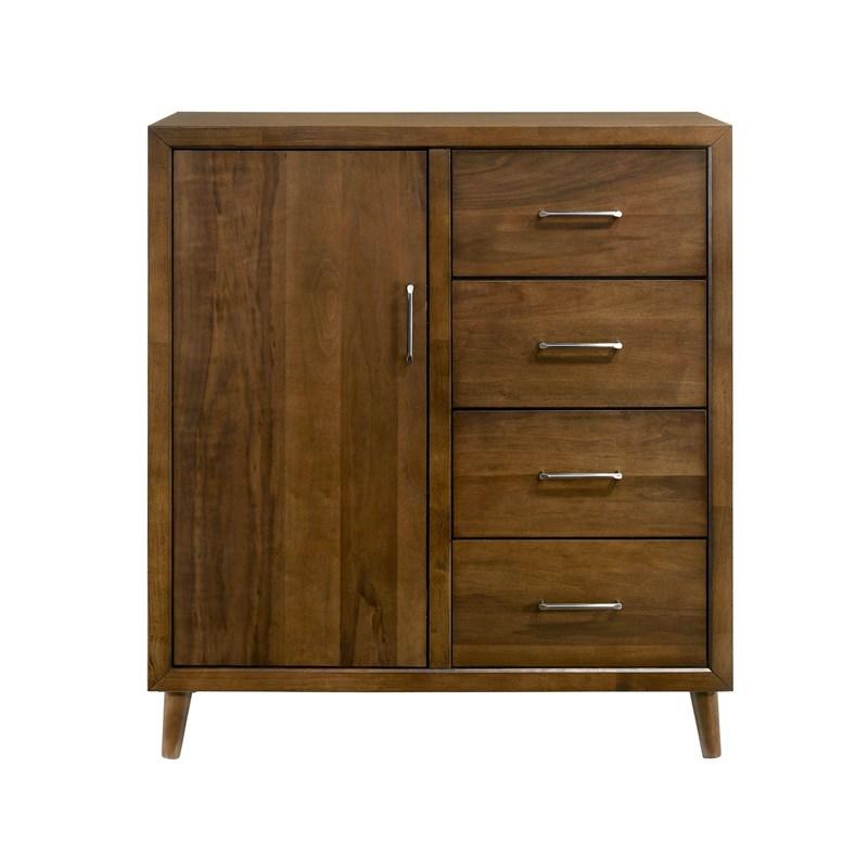Large Picture of Elements International Malibu MC400CH 4-Drawer Chest