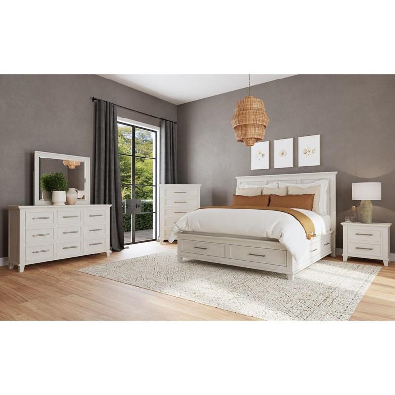Large Picture of Elements International Canterbury B-13030-7-CH 5-Drawer Chest