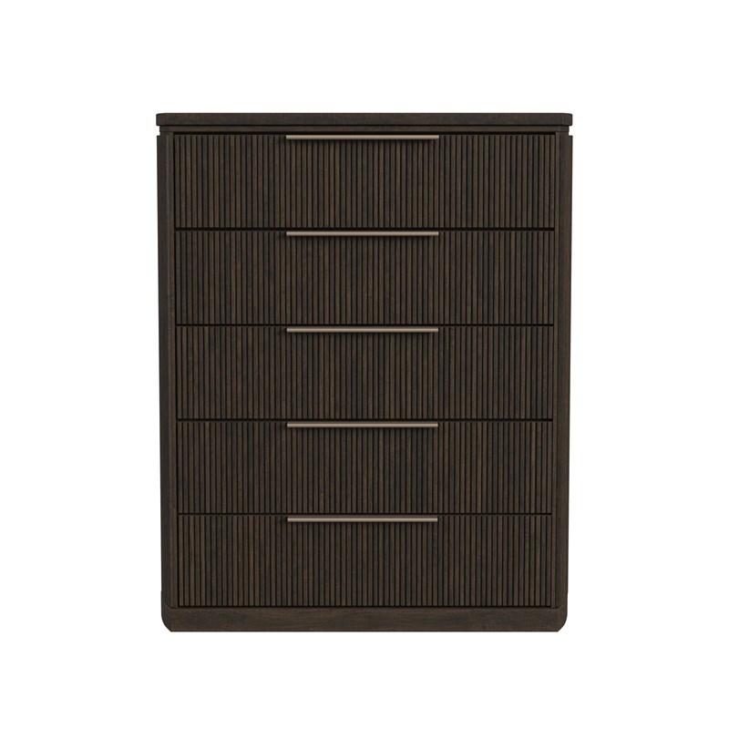 Large Picture of Elements International Sylvie B-16000-5-CH 5-Drawer Chest