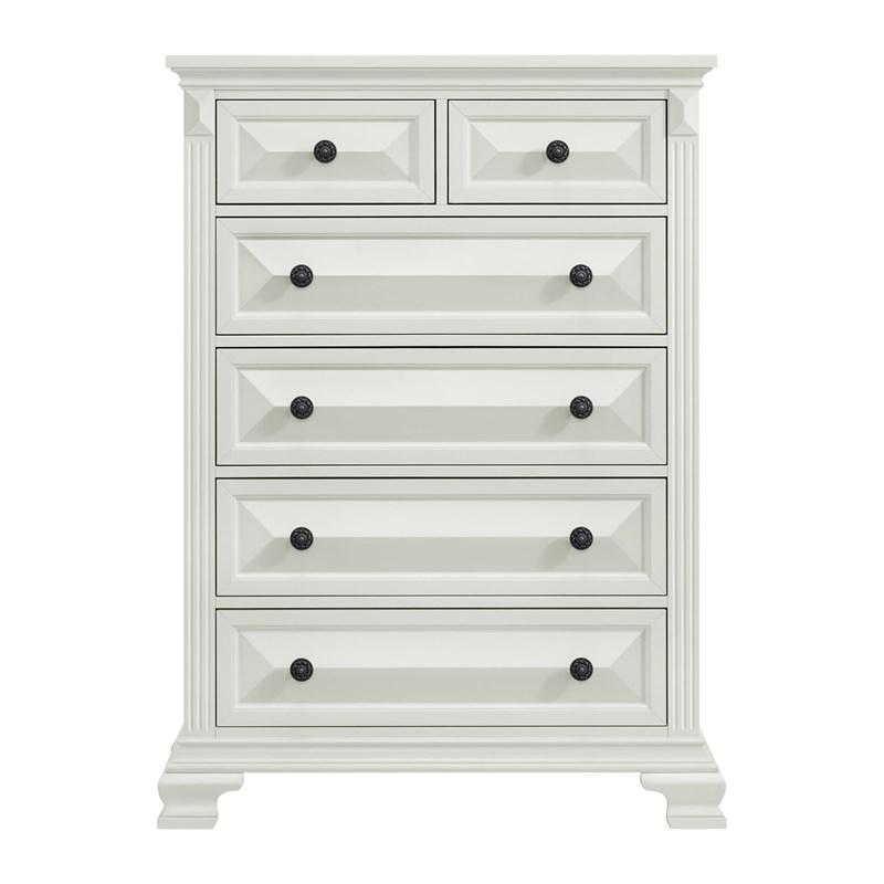 Large Picture of Elements International Bridgestone B-10980-7-CH 6-Drawer Chest