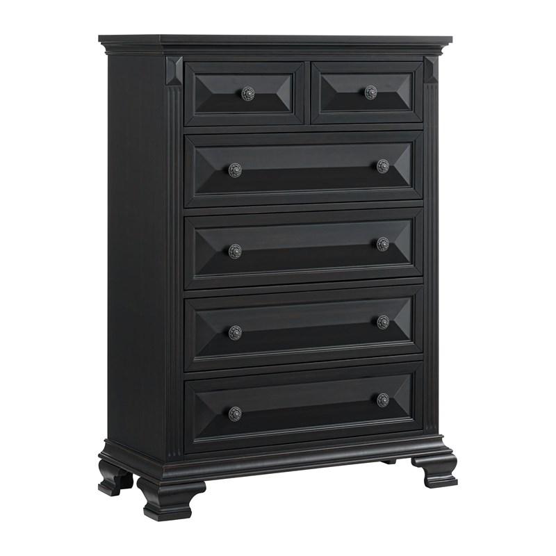 Elements International Bridgestone B-10980-8-CH 6-Drawer Chest