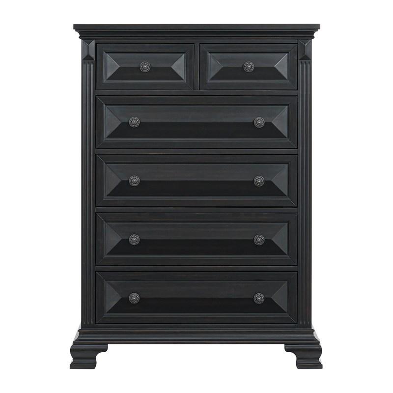 Large Picture of Elements International Bridgestone B-10980-8-CH 6-Drawer Chest