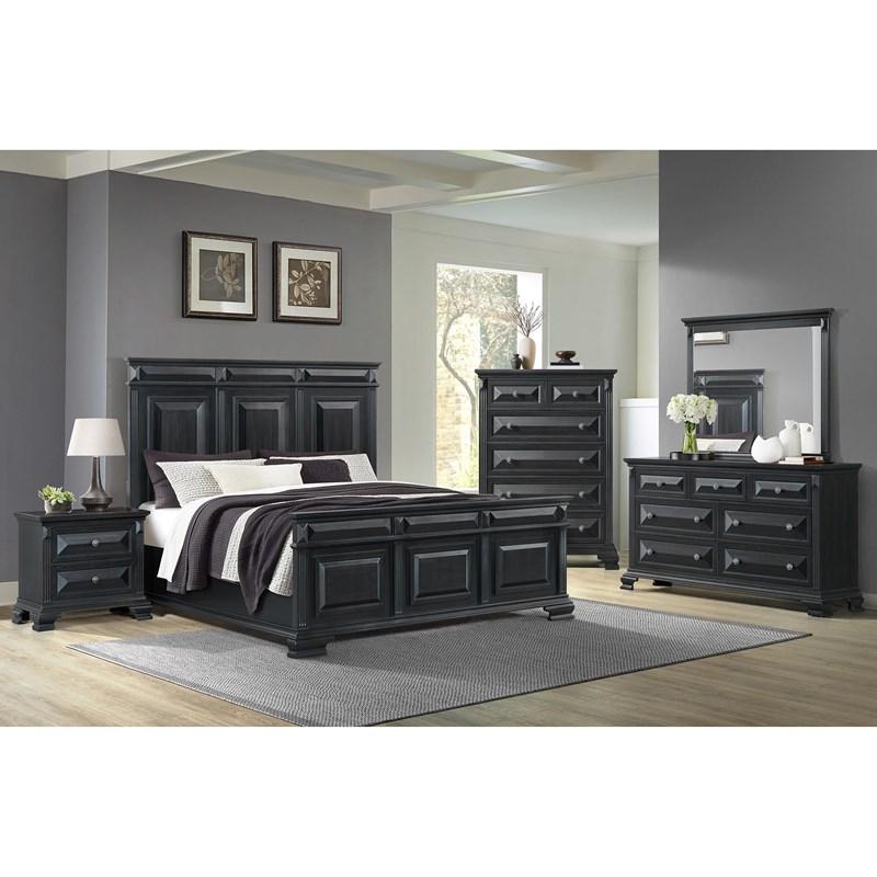 Large Picture of Elements International Bridgestone B-10980-8-CH 6-Drawer Chest