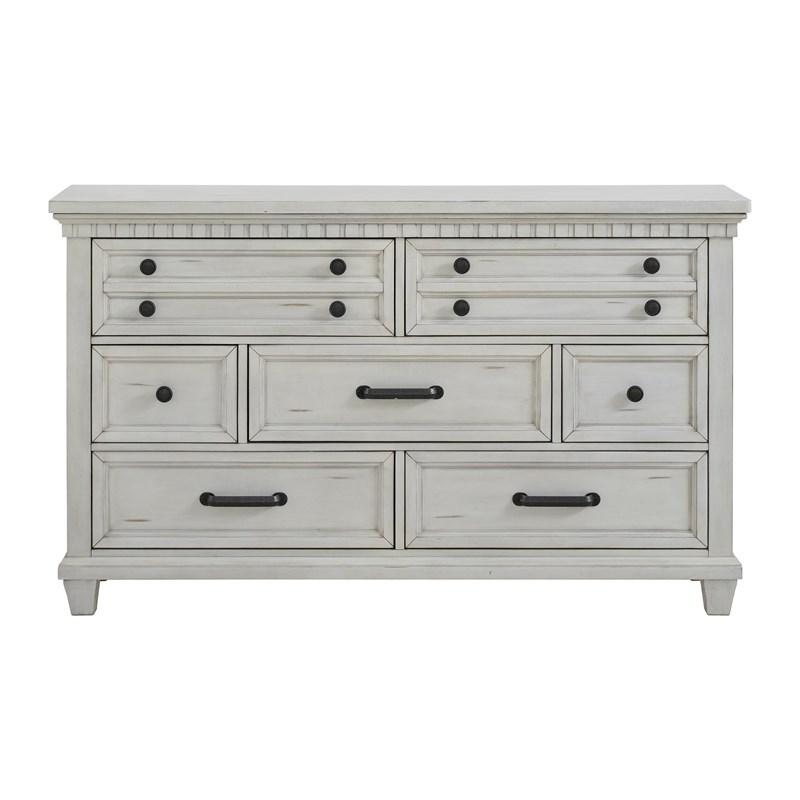 Large Picture of Elements International McCoy B-10530-7-DR 7-Drawer Dresser